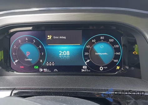 2025 Volkswagen Atlas Cross Sport 2.0T Se W/Technology из США, поврежденный, VIN 1V2KE2CA1SC225232